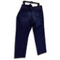 Mens Blue Slim Mince Medium Wash Pockets Denim Straight Leg Jeans Sz 42X29 image number 2