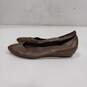 Etienne Aigner Brown Leather Flats Shoes Size 9N image number 3
