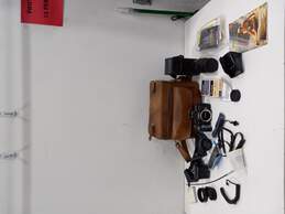 Minolta Film Camera w/ Accessories and Bag