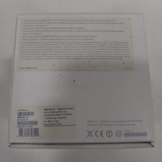 Apple Airport Extreme Wireless Router Model A1521 image number 8