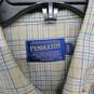 Multicolor Plaid Long Sleeve Collared Button Up Shirt image number 3