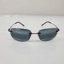 Maui Jim MJ334-02 Ohai Black Rectangular Sunglasses