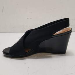 Calvin Klein Belmona Black Slingback Wedge Heels Women's Size 8.5 alternative image