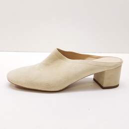 Everlane Italy The Day Mule Suede Block Heel Shoes Size 8 B alternative image