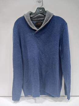 Men's Blue Pullover Sweater Size Large