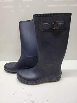Kamik Wms Olivia Tall Black Rain Boots Size 9 alternative image