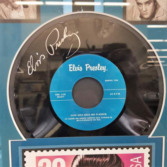 Framed & Matted Elvis Presley Collectible image number 2