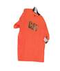 NWT Mens Orange Short Sleeve Crew Neck Casual Pullover T Shirt Size Large image number 3