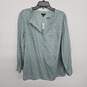 Long Sleeve Blue Button Blouse image number 1