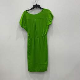 Diane Von Furstenberg Womens Green Sleeveless Fit & Flare Dress Size 6 With COA alternative image