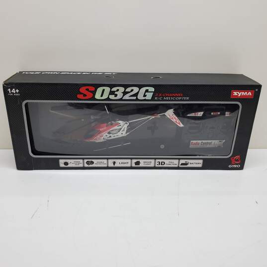 Gyro Syma S032G 3.5 Channel R/C Helicopter Untested image number 1