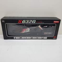 Gyro Syma S032G 3.5 Channel R/C Helicopter Untested