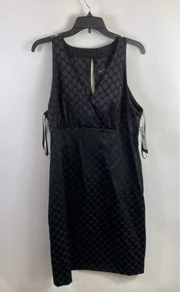 Connected Apparel Black Casual Dress - Size Large