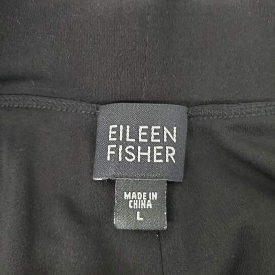 Eileen Fisher WM's Elastic Black Trousers Size L image number 3