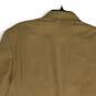 NWT Mens Brown Long Sleeve Single Breasted Two Button Blazer Size 42R image number 4