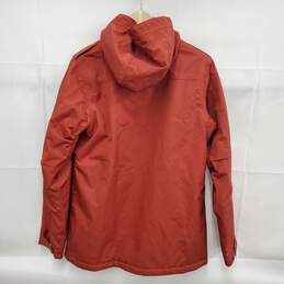 HOLDEN WM's Dark Orange Double Lined 100% Polyester Full Zip & Button Winter Hooded Parka Size L alternative image