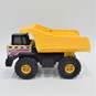 Tonka 354 Mighty Dump Truck Metal Pressed Steel Yellow Hasbro 16" 2012 image number 1