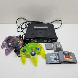 Lot of Nintendo 64 Console/Games and Accessories Untested