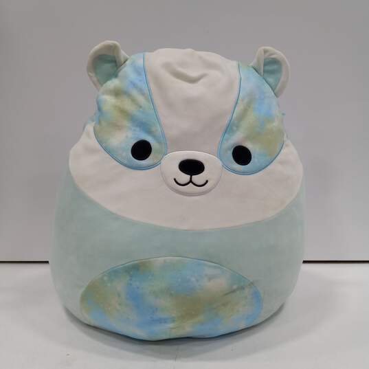 Blue, Green, And White Large Banks Squishmallow Stuffed Animal image number 1