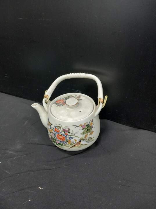 Japanese Teapots w/Lids 4pc Lot image number 5