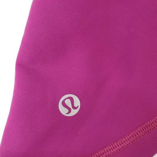 Lululemon Athletica WM's Chase The Chill Hot Pink Long Sleeve Top Size 0 image number 3