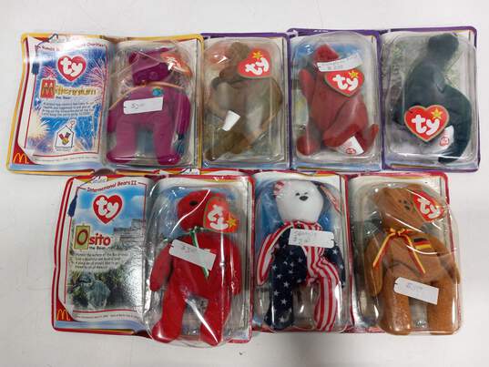 14pc Bundle of Assorted TY Beanie Babies IOB image number 3