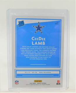 2020 CeeDee Lamb Donruss Rated rookie Dallas Cowboys alternative image