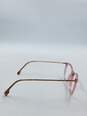 Versace Pink Crystal Oval Eyeglasses image number 5