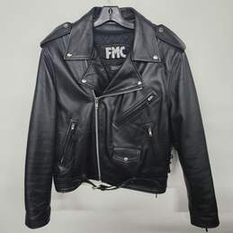 FMC Black Leather Jacket
