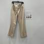 Escada Womens Tan 5-Pocket Design Straight Leg Ankle Pants Size 38 With COA image number 1