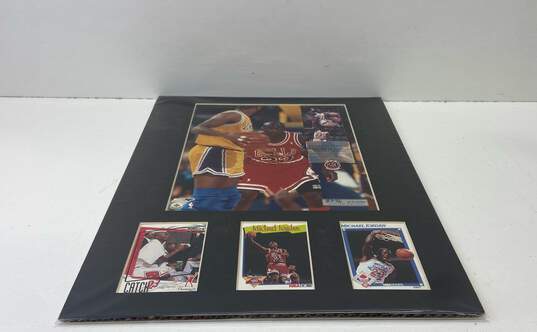 Limited Edition Michael Jordan - Chicago Bulls Matted 8 " x 10" Photo & Cards image number 5