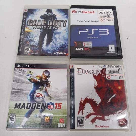Bundle of Four Assorted PS3 Video Games image number 1