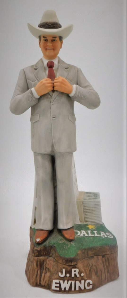 Americana 1980 J.R. Ewing Dallas Large McCormick Musical (Empty) Decanter image number 1