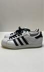 adidas Superstar White Black Casual Sneakers Men's Size 8 image number 2