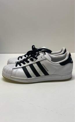 adidas Superstar White Black Casual Sneakers Men's Size 8 alternative image