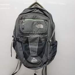 The North Face Grey/Teal Women's Backpack