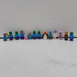 Lot of Lego Minecraft Minifigures