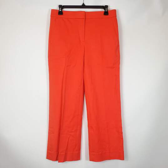 J. Crew Women Orange Pants SZ 2 NWT image number 4