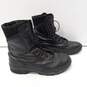 Women's Magnum Black Leather Boots Size 7 image number 4