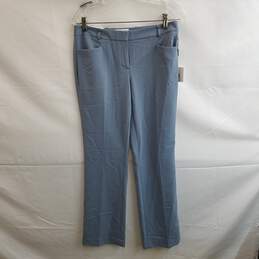 Calvin Klein Women's Blue Polyester Modern Fit Pants Size 2