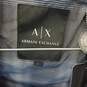 Armani Exchange Size Large Puffer Jacket Dark Green Polyester image number 5