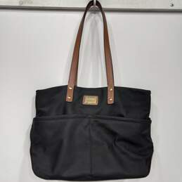Calvin Klein Black Nylon Tote Bag