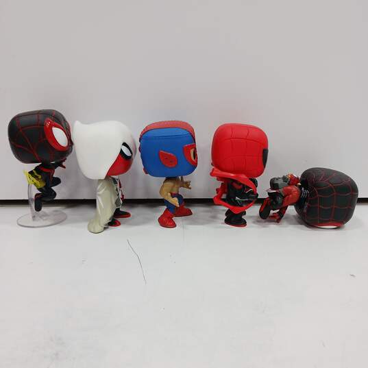 Funko Pop Spider-Man Figurines Assorted 5pc Lot image number 3