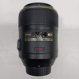 Nikon AF-S Micro Nikkor 105mm Camera Lens alternative image