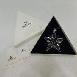 2001 Swarovski Crystal Christmas Ornament Holiday Decor