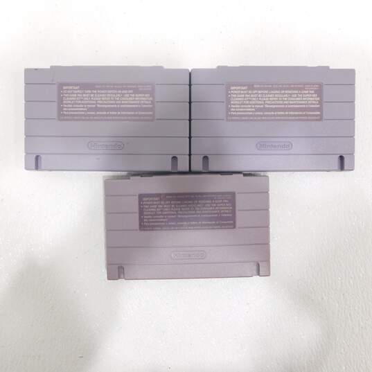 Super Nintendo Entertainment System W/ 3 Games image number 12