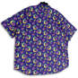 NWT Mens Blue Flamingo Short Sleeve Collared Button-Up Shirt Size 3XLT image number 2