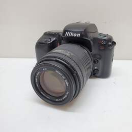 Nikon F50 SLR Film Camera w/SIGMA 70-210mm f/1:4-5.6 UC Zoom Lens