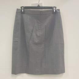 Club Monaco Women Grey Skirt SZ 8 NWT