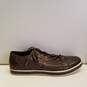 Kenneth Cole Men's On Cue Brown Leather Casual Shoes Sz. 13M image number 1